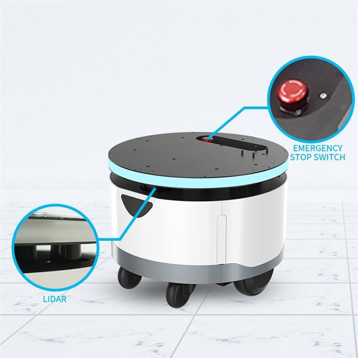 Automatic Circular Robot Chassis
